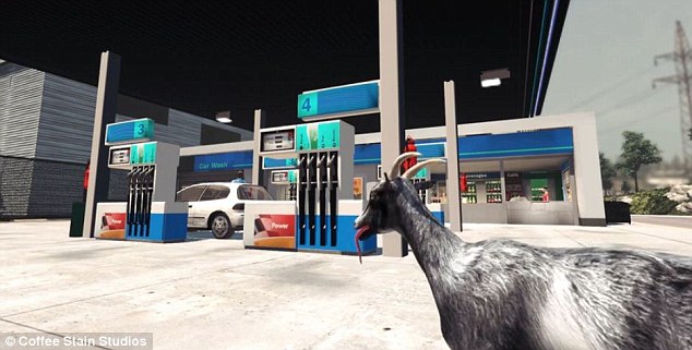 Much goat, such realism. Wow.